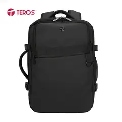 TEROS - MOCHILA TRAVEL NEGRO TE-9025BK, para notebooks de 15,6