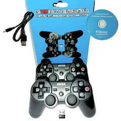 SEISA - Mando Joystick Pc Inalambrico Doble 2 En 1 Gamepad