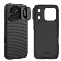 NILLKIN - Case Camshield Pro para iPhone 17 Pro Max - Negro