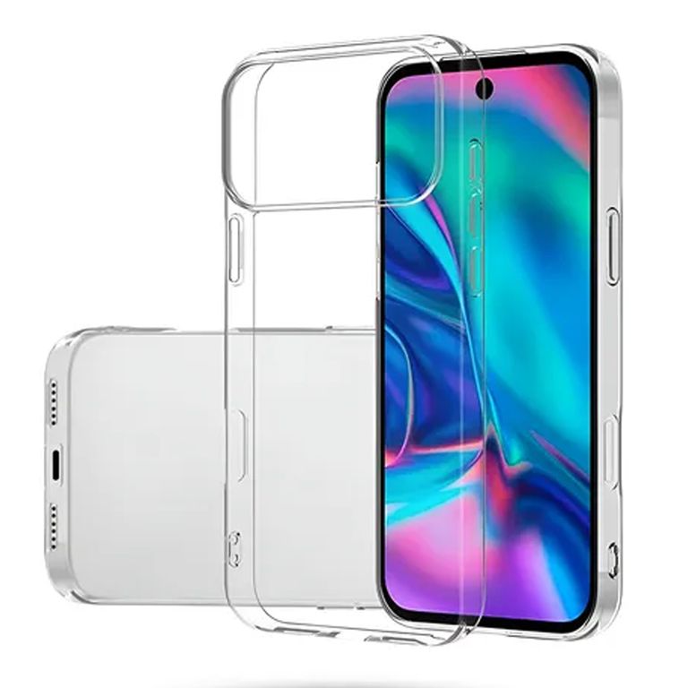 Case Funda Compatible Con iPhone 17 Pro Max - Transparente