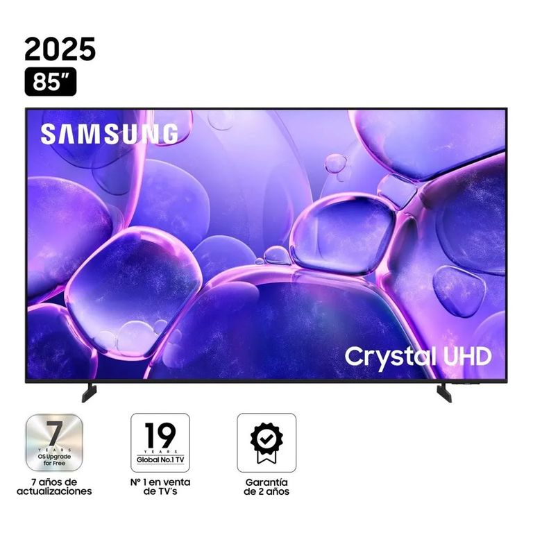 Televisor 85 Smart Crystal UHD 4K Modelo 85U8000FG 2025