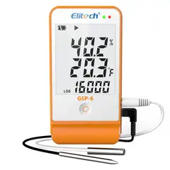 OEM - Data Logger Termohigrómetro Temperatura y Humedad Elitech GSP-6 USB