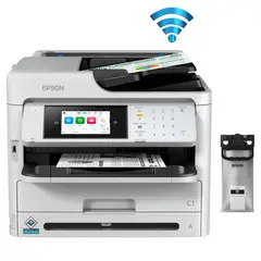 EPSON - Impresora WF-M5899 Multifuncional Monocromatica Lan WiFi
