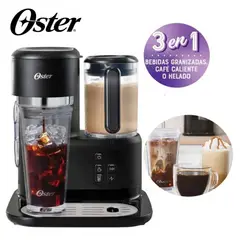 OSTER - Cafetera frappé Oster®con licuadora BVSTDC03B