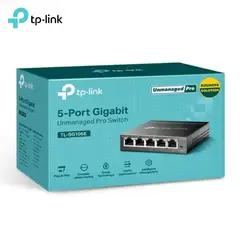 TP LINK - SWITCH TP-LINK TL-SG105 GIGABIT 5PTOS 10 100 1000MBPS METALICO
