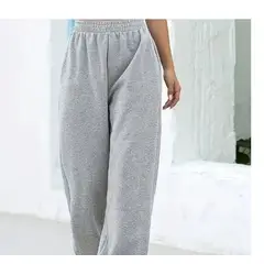 GENERICO - Pantalon Grueso Invierno Talla L Gris Plomo Mujer con Bolsillos