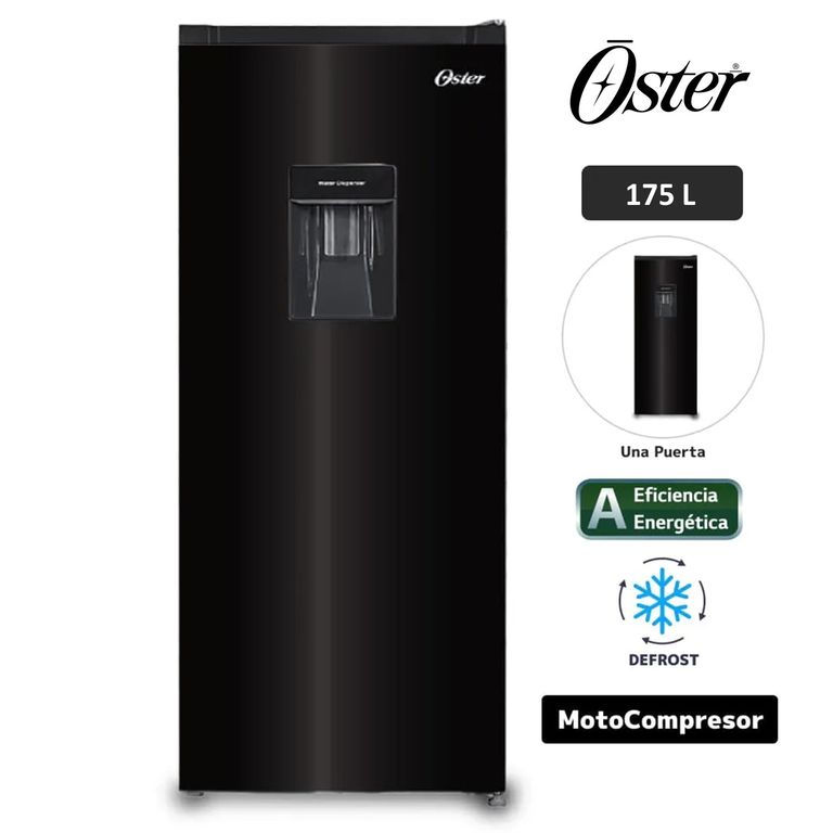 Refrigeradora OS-PDF178BD 175L Negro