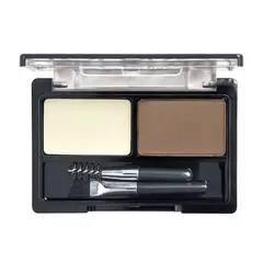 CYZONE - Estuche sombra cera Cejas con aplicadores kit total brow medium brown