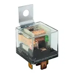 GENERICO - Relay Rele 12v 5 Pines 80 Amp 10pcs Transparente Auto Camión
