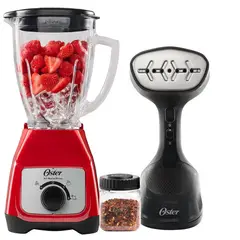 OSTER - Licuadora Control de Perilla BLSTKAGRRD + Vaporizador Portátil
