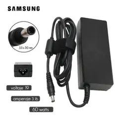 GENERICO - CARGADOR COMPATIBLE PARA LAPTOP SAMSUNG 19V 316A PUNTA 55X30MM