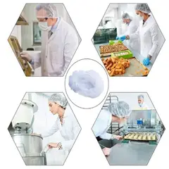 GENERICO - Tocas Descartables Blanco Caja de 10 Unidades