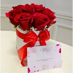 GENERICO - Arreglo de flores full rosas rojas