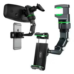 XO - Soporte Holder Celular Universal Espejo Retrovisor Auto 360º