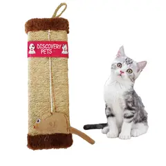 GENERICO - Rascador para Gatos Juguete y Descanso en un Solo Producto