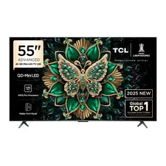 TCL - Televisor Smart UHD 4K 55 pulgadas QD MiniLED 55C6K