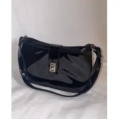 MORITA BAG STORE - CARTERA NEGRA PEQUEÑA ELEGANTE PARA MUJER