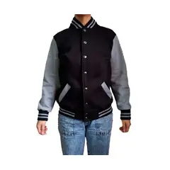 GENERICO - Casaca Bomber Unisex - Nathalie Love It - Negro