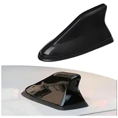 GENERICO - Antena Aleta De Tiburon Negro Auto Camioneta Universal