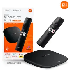 XIAOMI - MI TV BOX S 3RA GEN GOOGLE TV CHROMECAST - VERSION GLOBAL