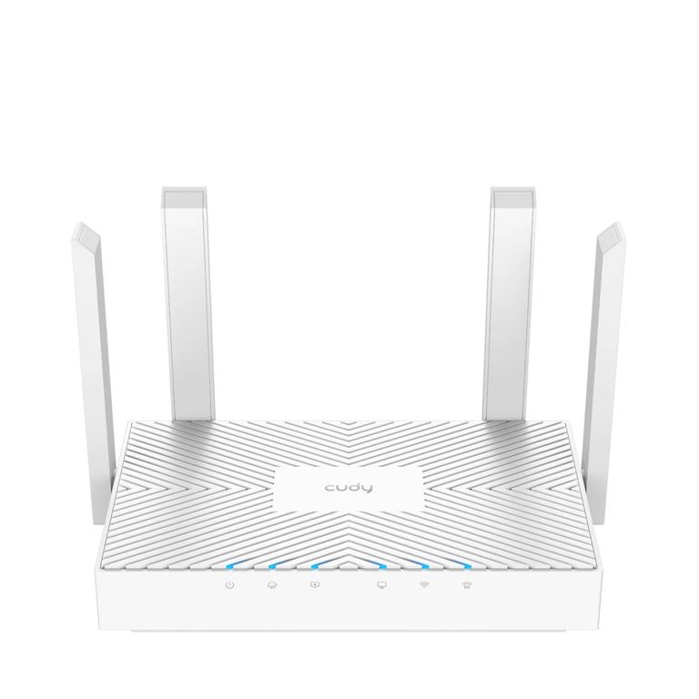 Router Wi-Fi Gigabit AC1200, 4 RJ45, 4 antenas 5dBI, MU-MIMO - WR1300E