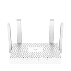 CUDY - Router Wi-Fi Gigabit AC1200, 4 RJ45, 4 antenas 5dBI, MU-MIMO - WR1300E