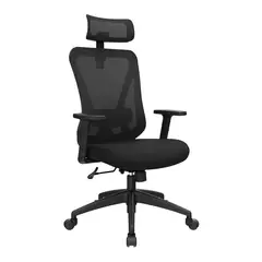 OFIDEAS - Silla Ergonómica Francia Presidente Mecanismo Lab Negro