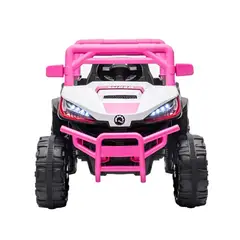 GENERICO - Camioneta Todo Terreno llantas EVA - GOMA con luces LED, musical, USB, bluetooth, Aplicativo, etc.