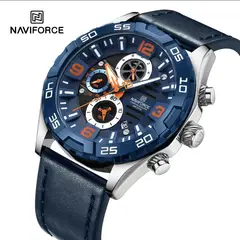 NAVIFORCE - Reloj NF8043 Analogo Correa Cuero para Caballero