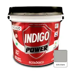 PINTURAS INDIGO - Látex INDIGO POWER Gris Claro