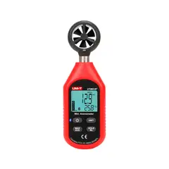 UNI T - Anemómetro Digital UT363BT, Con Bluetooth, Temperatura –10 °C A 50 °C, UNI-T