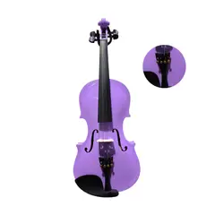 GENERICO - Violín Di Luthier Colors - Purple para estudiante