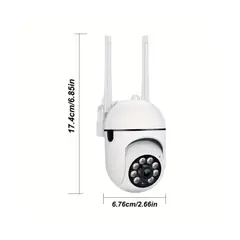 GENERICO - Cámara de seguridad doble visión