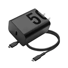GENERICO - CARGADOR DE MOTO 50W NEGRO