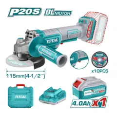 GENERICO - Amoladora Angular LI-ION 20V 45” y Accesorios TAGLI2111561