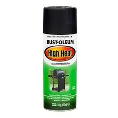 RUST OLEUM - Pintura En Spray Resistente Para Alta Temperatura Negro RUST-OLEUM