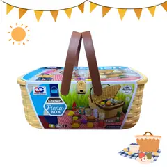 GENERICO - CANASTA DE PICNIC CON ACCESORIOS