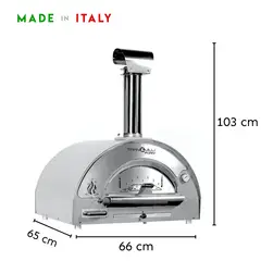 TRANQUILLI FORNI - Horno Italiano a la Leña I Tamaño Baby I Acero