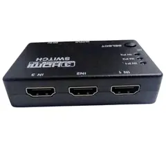 GENERICO - Switch Hdmi Conversor Adaptador Divisor 1x3 con Control