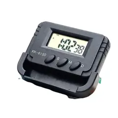 GENERICO - Reloj digital pequeño para escritorio o auto