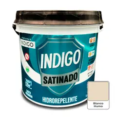PINTURAS INDIGO - Látex INDIGO SATINADO Blanco Humo