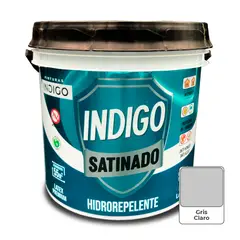 PINTURAS INDIGO - Látex INDIGO SATINADO Gris Claro