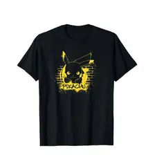 POKEMON - Camiseta Pikachu Graffiti Talla M