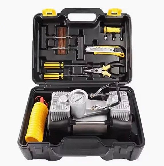 Compresor De Aire Doble Cilindro 12v 200 Psi