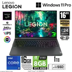 LENOVO - Laptop Legion Pro 5 Intel Core i9-14900HX 16GB RAM 1TB SSD RTX 4060-8GB 16" WQXGA 83DF00HQLM