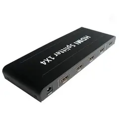 GENERICO - Splitter Hdmi 1x4 4k 2k 1080p full Hd Duplicador Multiplicador de 4 Pantallas