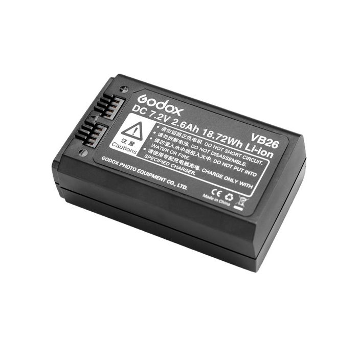 Bateria VB26 Para Flash V1 V850 III V860 III AD100Pro