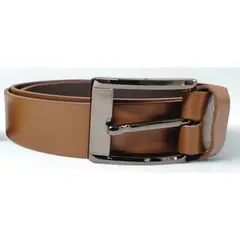 LEMANT'S - Correa - Cinturón de Cuero Camel Tabú con Hebilla Premium