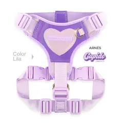 PERRITO PITUCO - ARNÉS CUPIDO LILA TALLA S