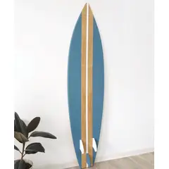 BOSQUE INVERNAL DECORACION ECO ALTERNATIVA - Tabla de Surf Decorativa con Quillas